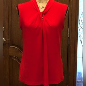 Tommy Hilfiger Sleeveless Knot Blouse